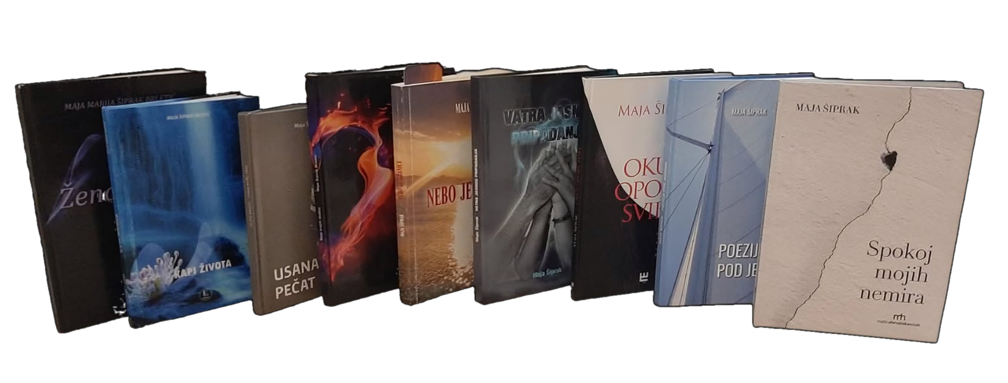 Sve zbirke pjesama — Maja Šiprak